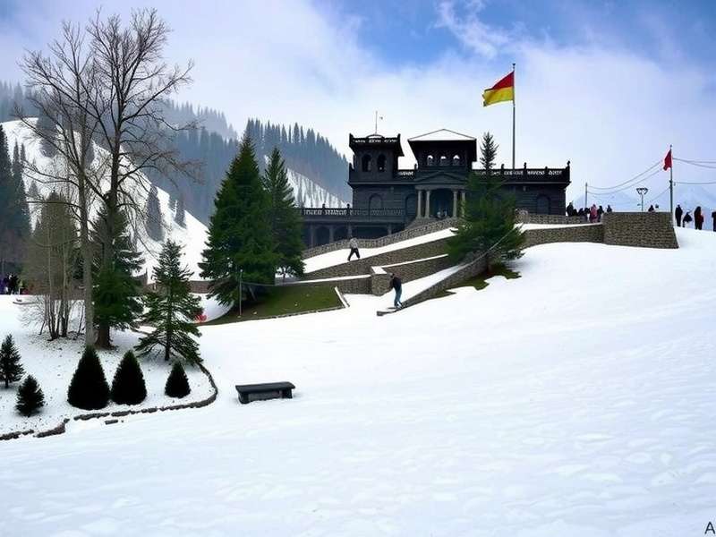 Traditional Himachali Dham board with colorful pieces